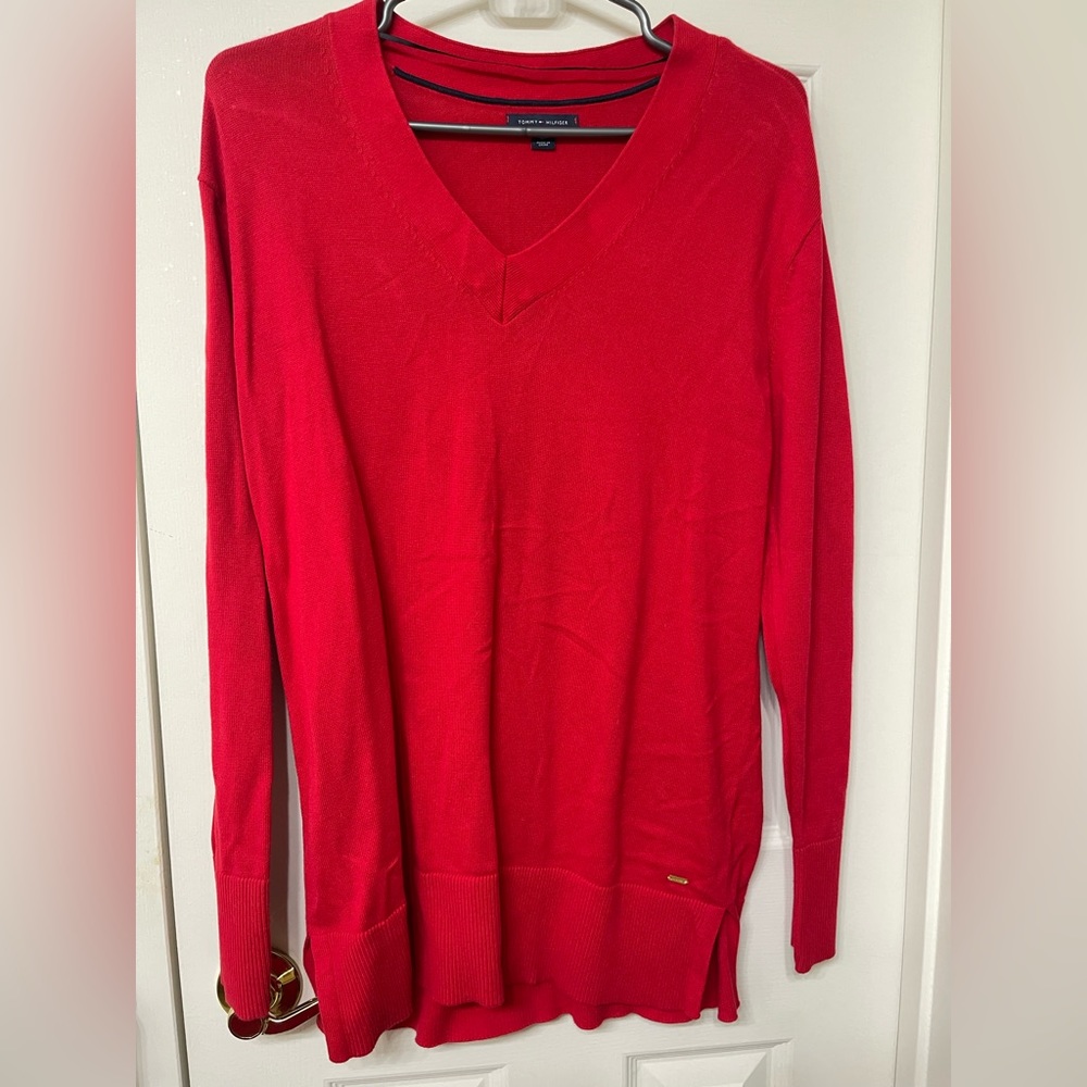 long tommy hilfiger sweater